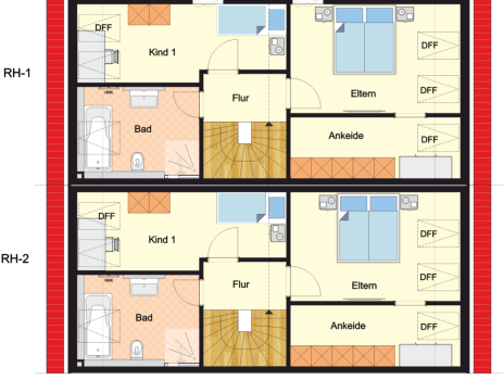 Grundriss Obergeschoss